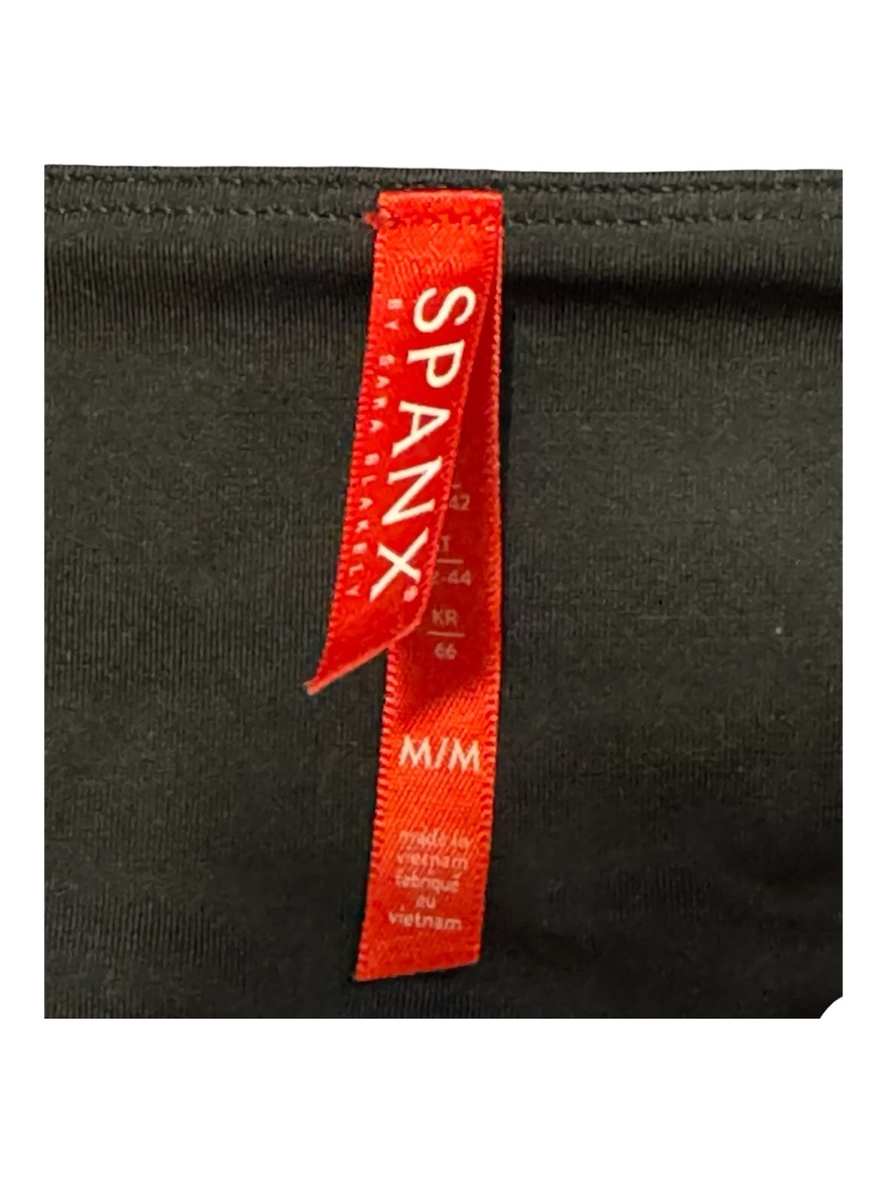 SPANX Black Velvet Leggings - Picture 2 of 2